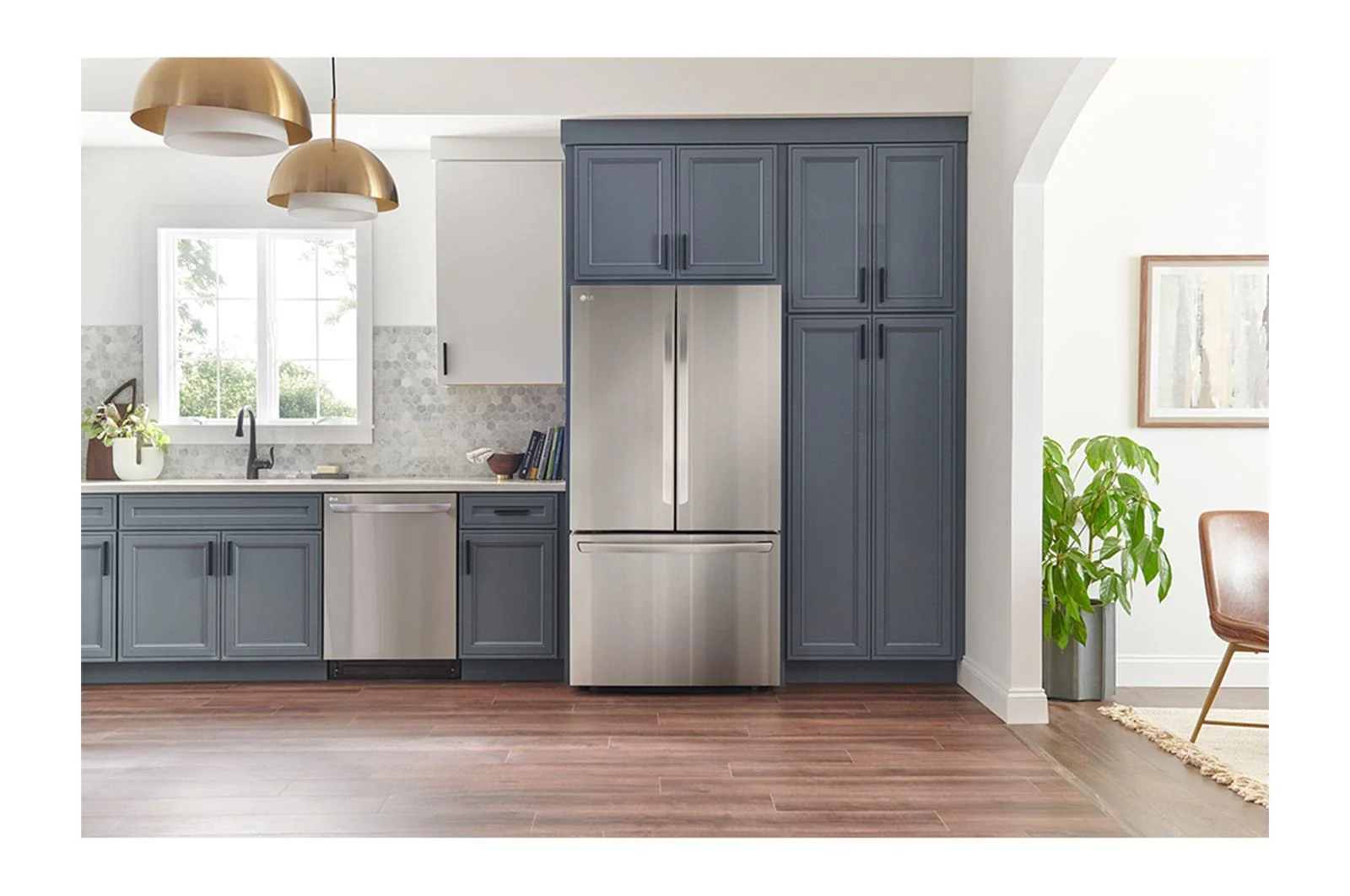 Lg LRFLC2706S 27 Cu. Ft. Smart Counter-Depth Max French Door Refrigerator - Image 10