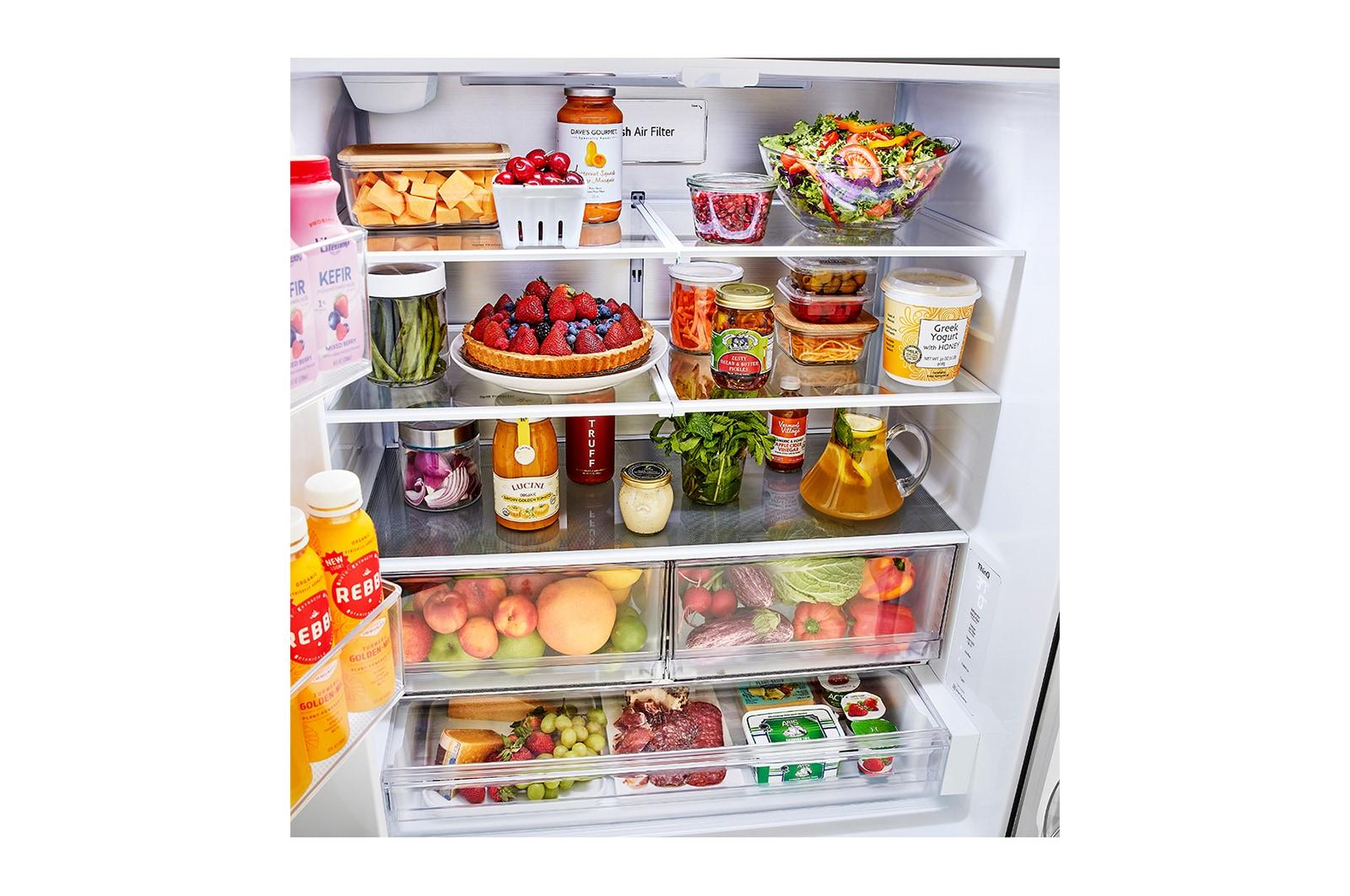 Lg LRFLC2706S 27 Cu. Ft. Smart Counter-Depth Max French Door Refrigerator - Image 6