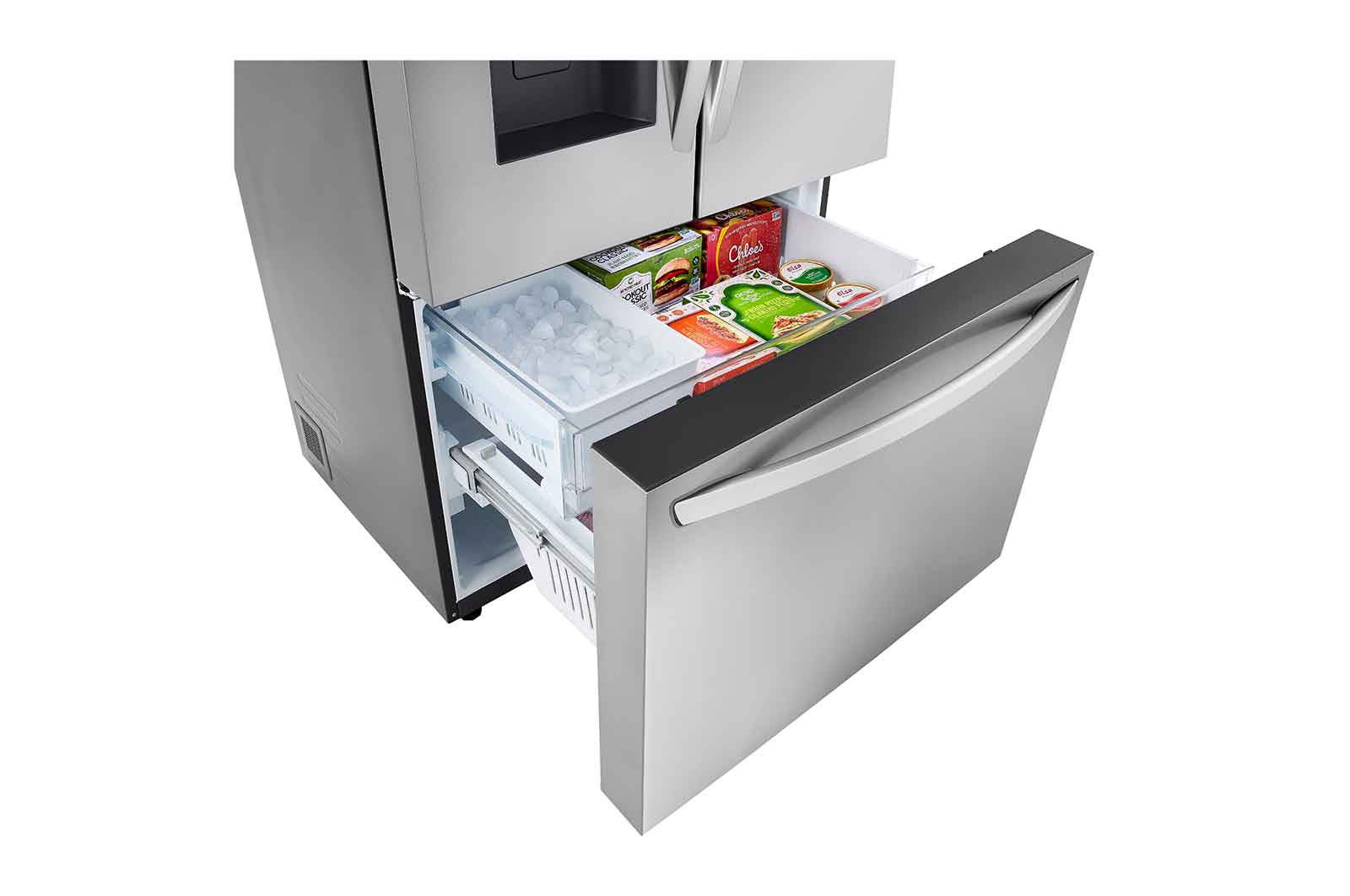 Lg LRFXC2606S 26 Cu. Ft. Smart Counter-Depth Max Refrigerator With Dual Ice Makers - Image 6