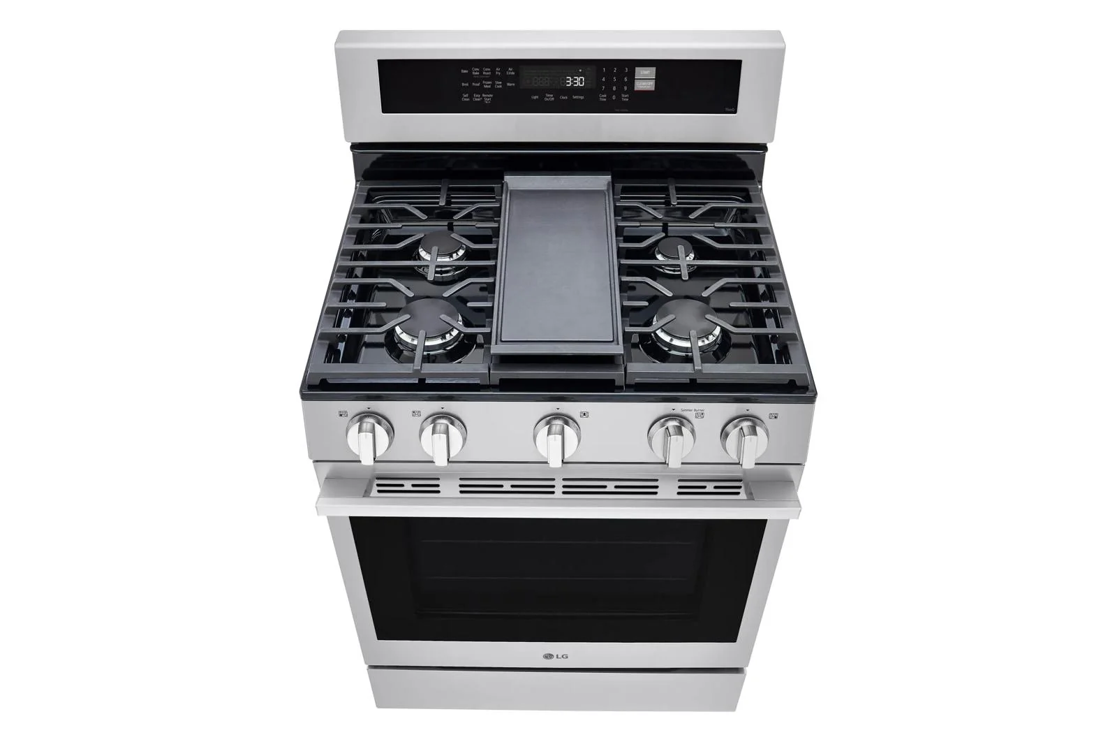 Lg LRGN6325X 6.3 Cu. Ft. Smart Wi-Fi Enabled Probake Convection® Gas Range With Air Fry & Easyclean® - Image 6