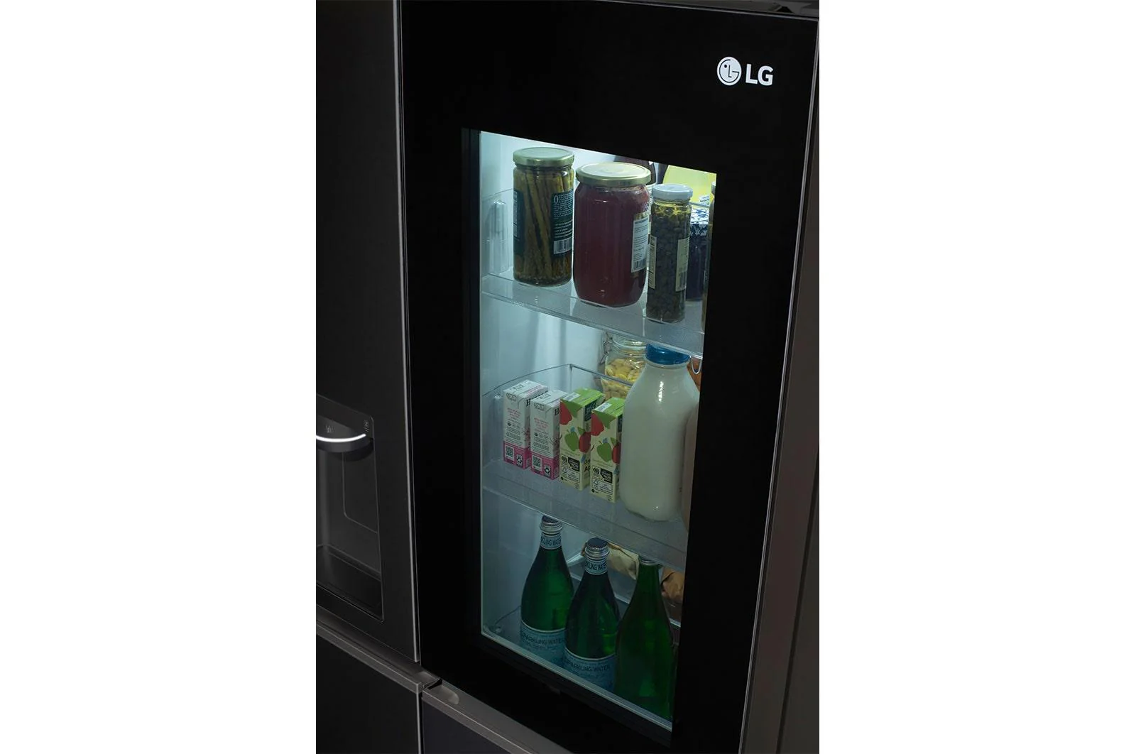 Lg LRSOC2306D 23 Cu. Ft. Side-By-Side Counter-Depth Instaview® Refrigerator With Craft Ice™ - Image 12