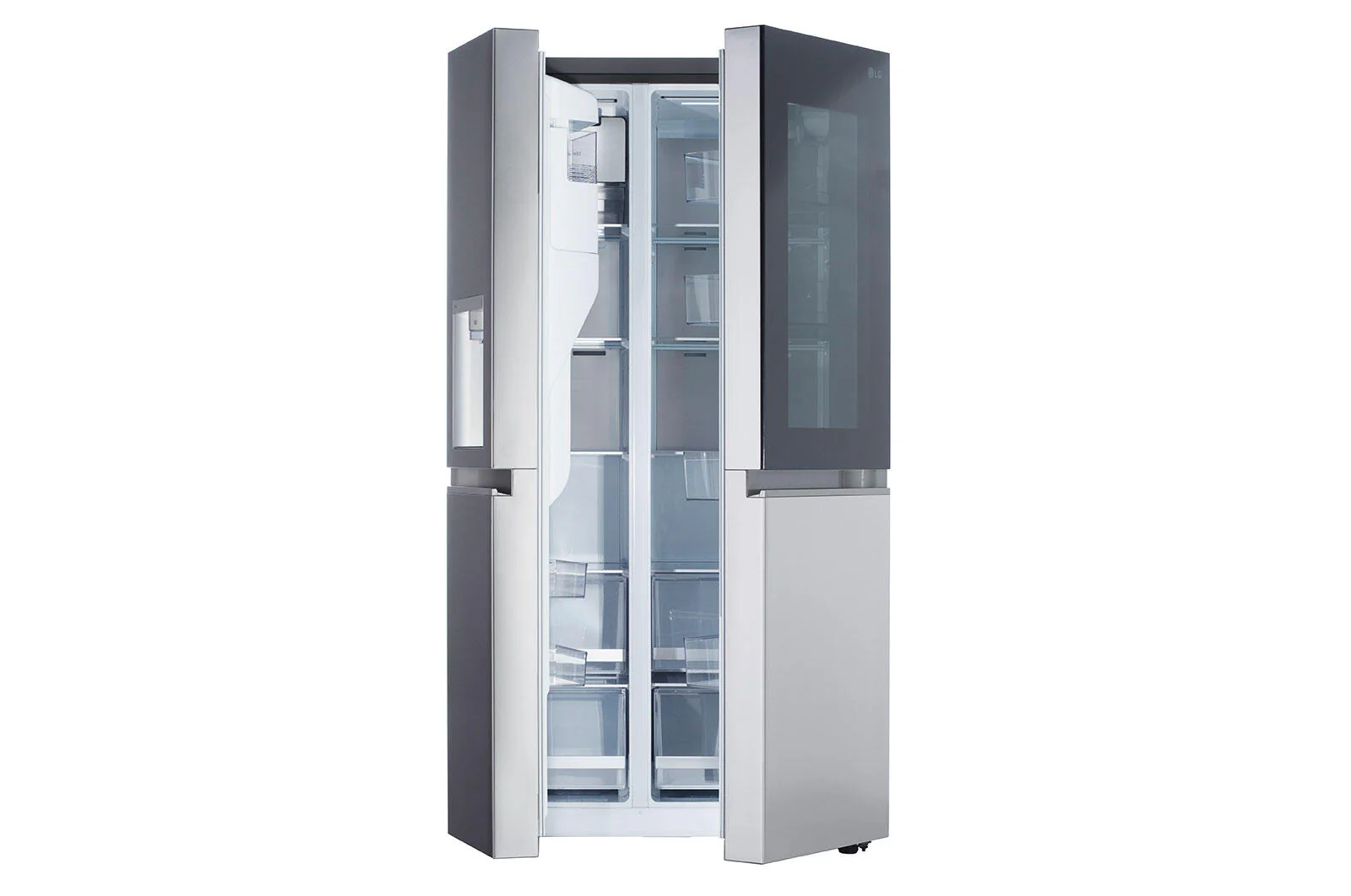 Lg LRSOS2706S 27 Cu. Ft. Side-By-Side Instaview™ Refrigerator - Image 5
