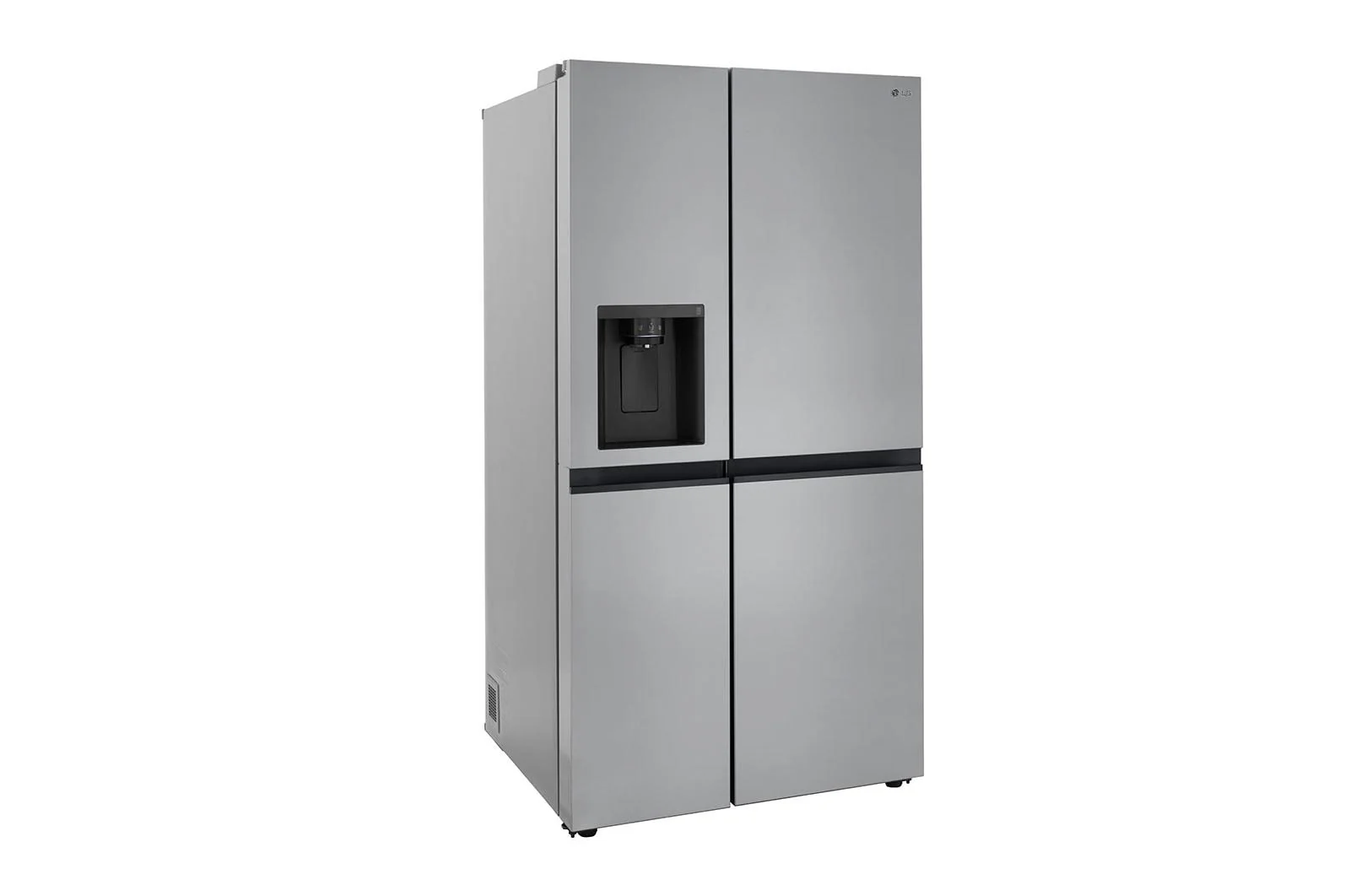 Lg LRSXC2306V 23 Cu. Ft. Side-By-Side Counter-Depth Refrigerator With Smooth Touch Dispenser - Image 3