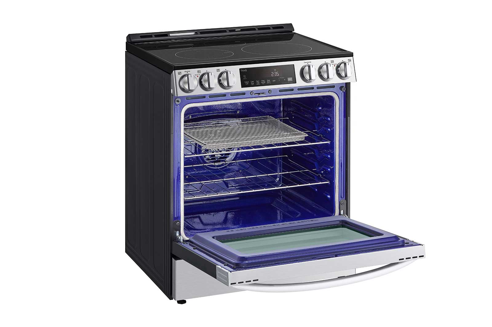Lg LSEL6333F 6.3 Cu Ft. Smart Wi-Fi Enabled Fan Convection Electric Slide-In Range With Air Fry & Easyclean® - Image 7