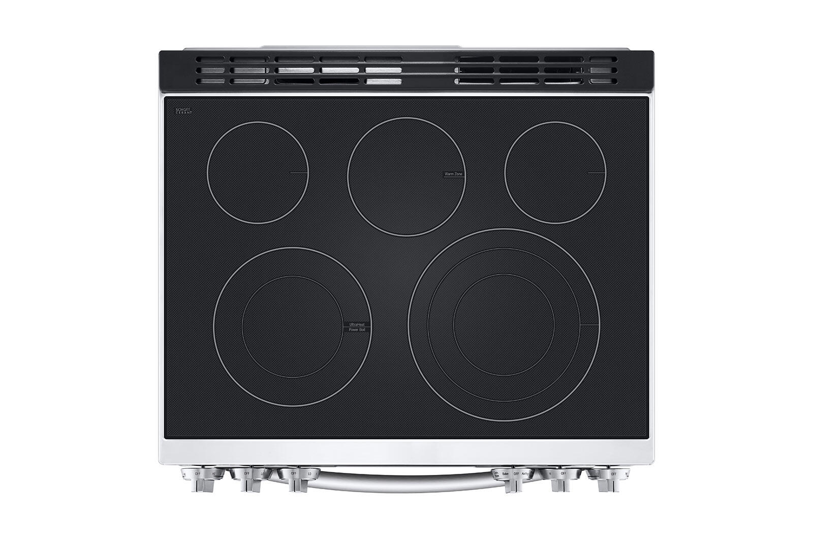 Lg LSEL6335F 6.3 Cu Ft. Smart Wi-Fi Enabled Probake Convection® Instaview® Electric Slide-In Range With Air Fry - Image 10