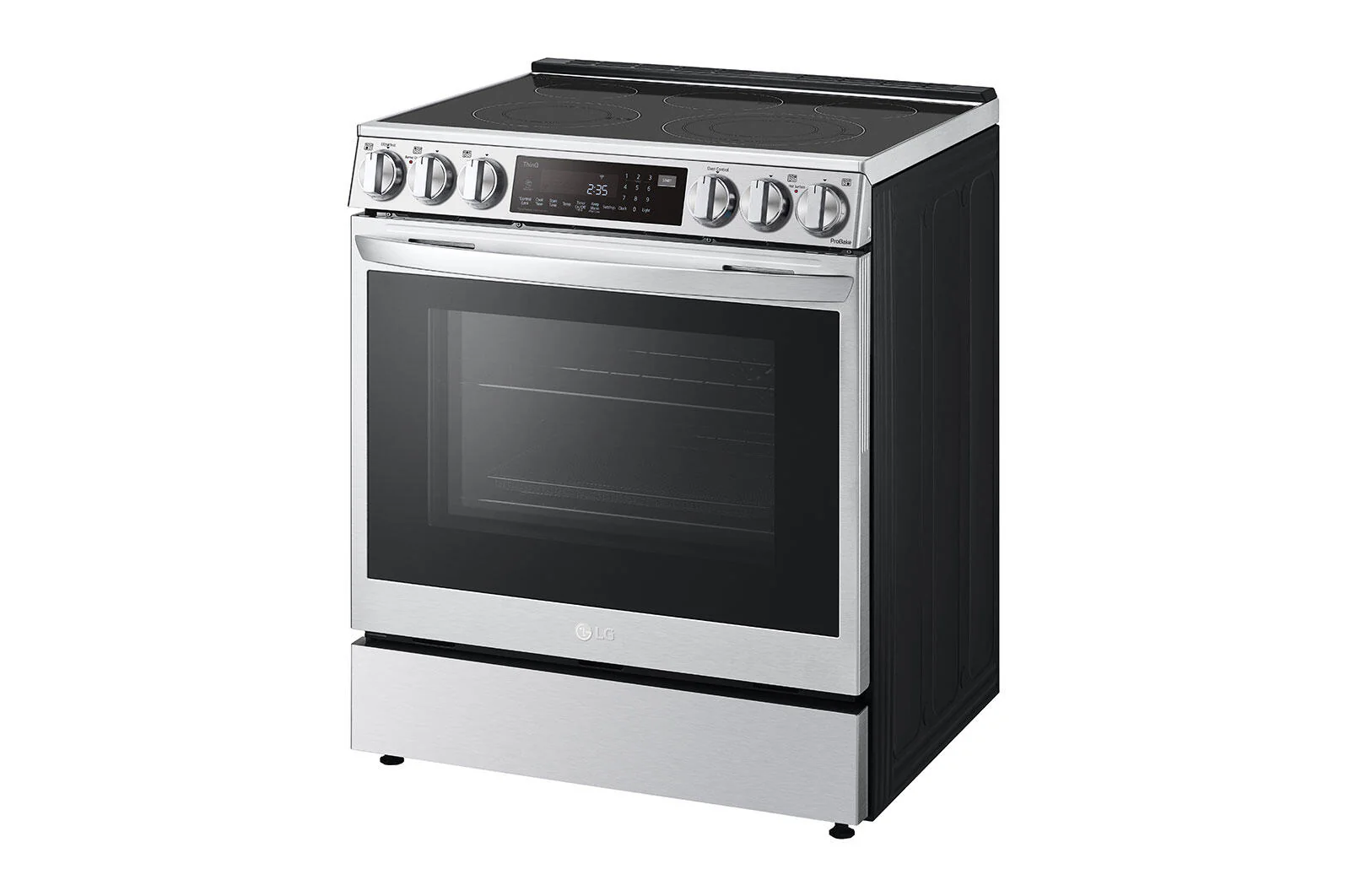 Lg LSEL6335F 6.3 Cu Ft. Smart Wi-Fi Enabled Probake Convection® Instaview® Electric Slide-In Range With Air Fry - Image 3