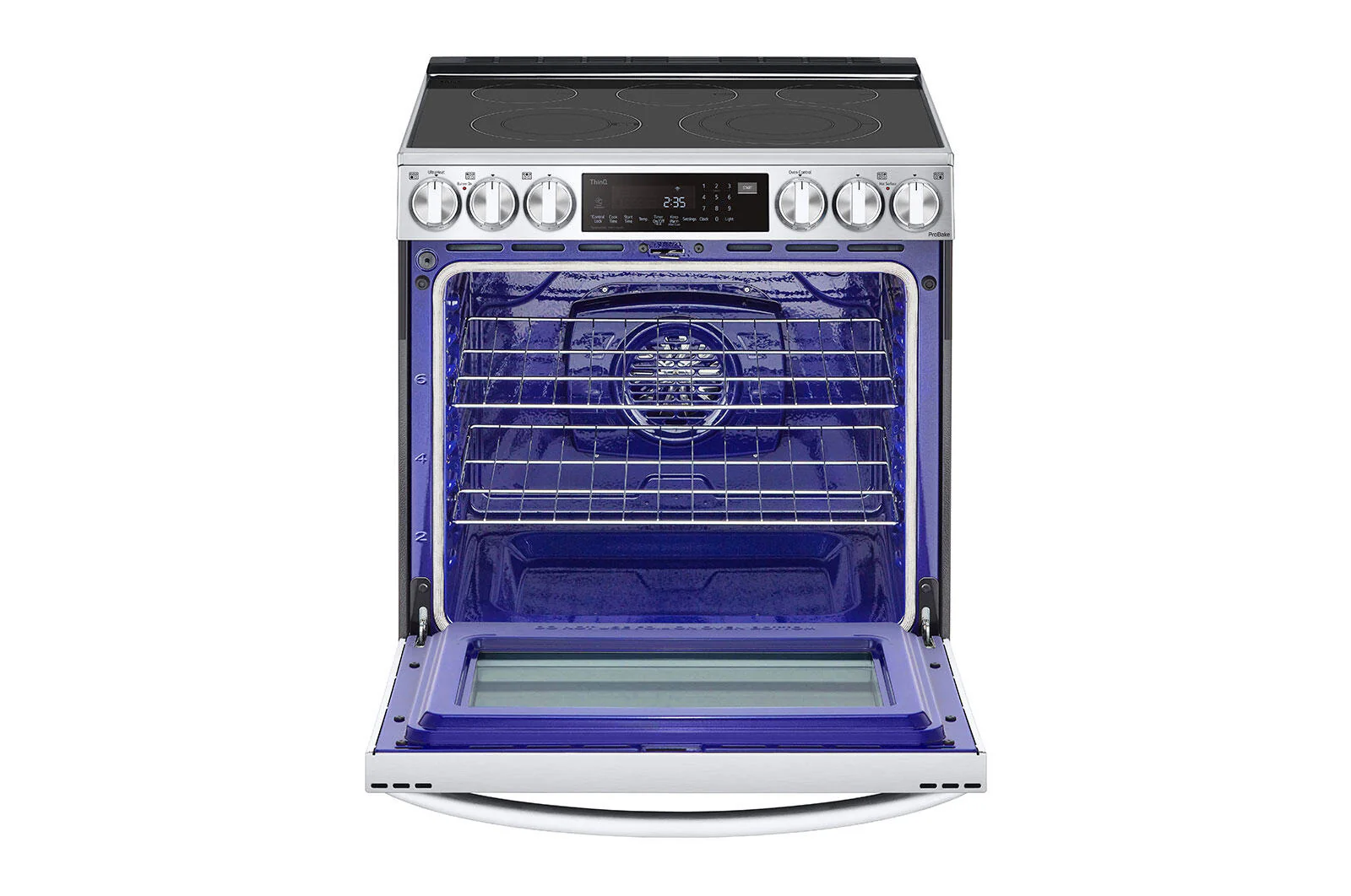 Lg LSEL6335F 6.3 Cu Ft. Smart Wi-Fi Enabled Probake Convection® Instaview® Electric Slide-In Range With Air Fry - Image 5