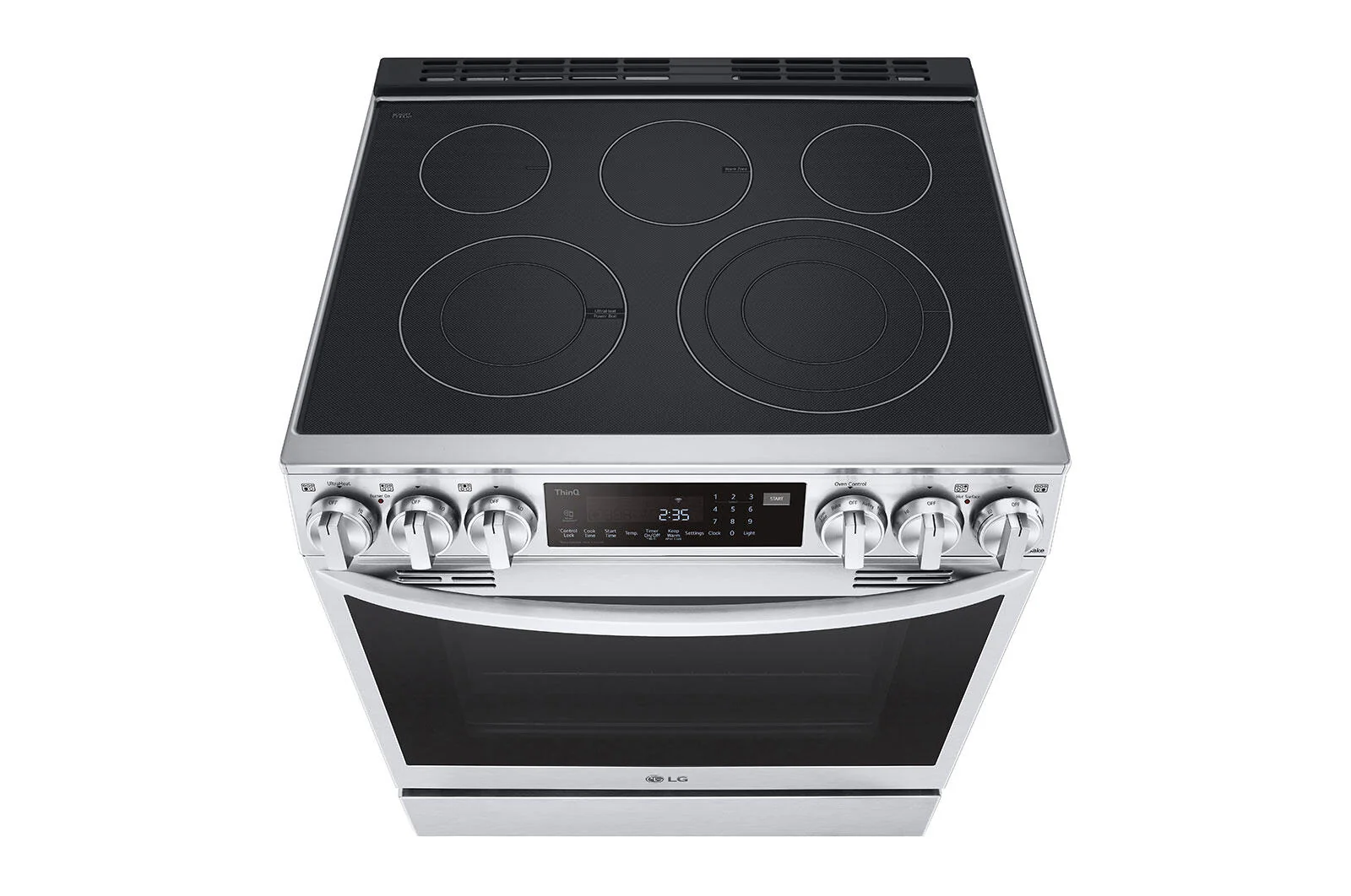 Lg LSEL6335F 6.3 Cu Ft. Smart Wi-Fi Enabled Probake Convection® Instaview® Electric Slide-In Range With Air Fry - Image 9