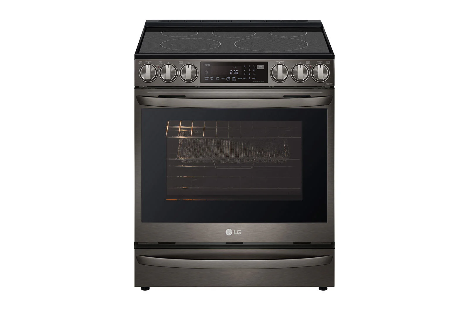 Lg LSEL6337D 6.3 Cu Ft. Smart Wi-Fi Enabled Probake Convection® Instaview® Electric Slide-In Range With Air Fry - Image 4