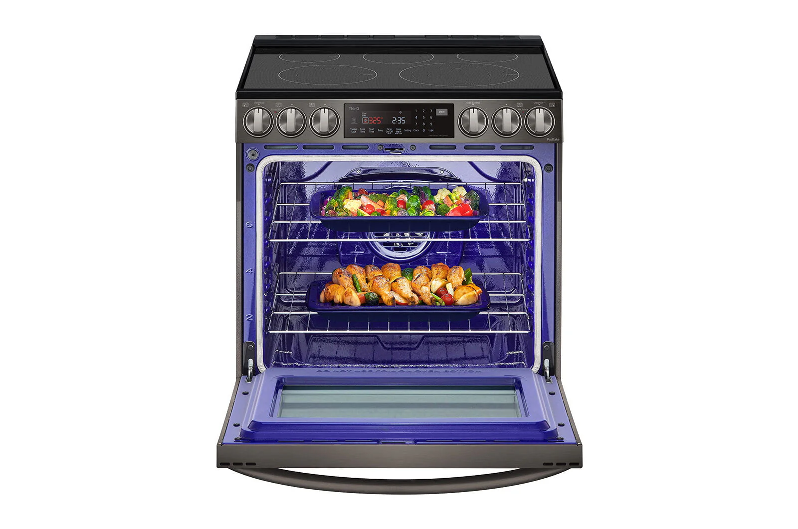 Lg LSEL6337D 6.3 Cu Ft. Smart Wi-Fi Enabled Probake Convection® Instaview® Electric Slide-In Range With Air Fry - Image 6