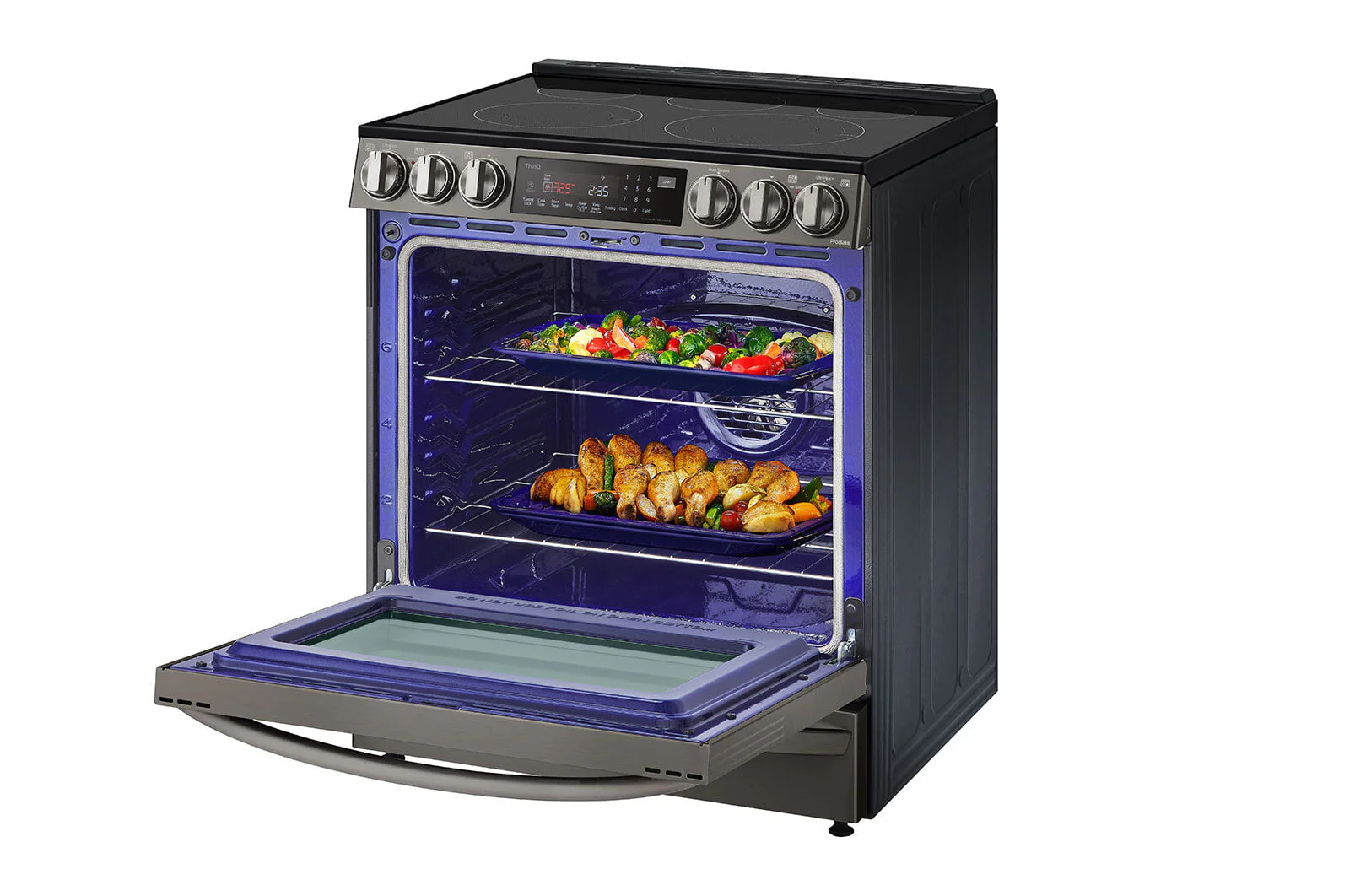 Lg LSEL6337D 6.3 Cu Ft. Smart Wi-Fi Enabled Probake Convection® Instaview® Electric Slide-In Range With Air Fry - Image 8
