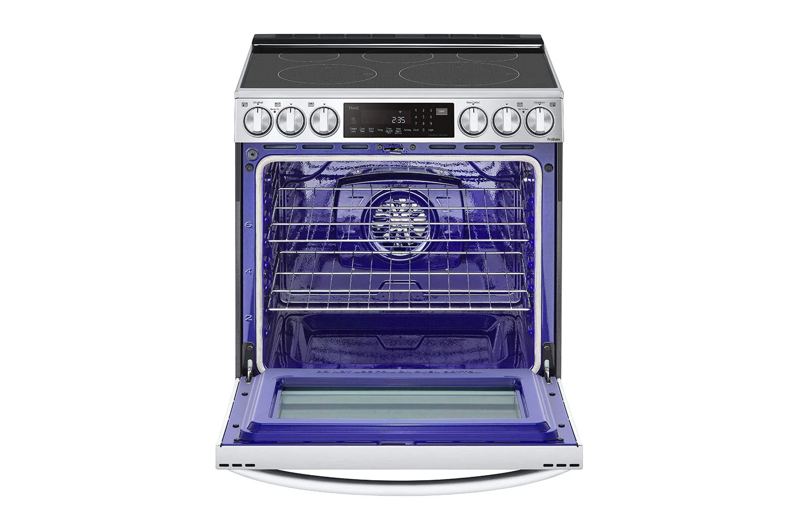 Lg LSEL6337F 6.3 Cu Ft. Smart Wi-Fi Enabled Probake Convection® Instaview® Electric Slide-In Range With Air Fry - Image 5