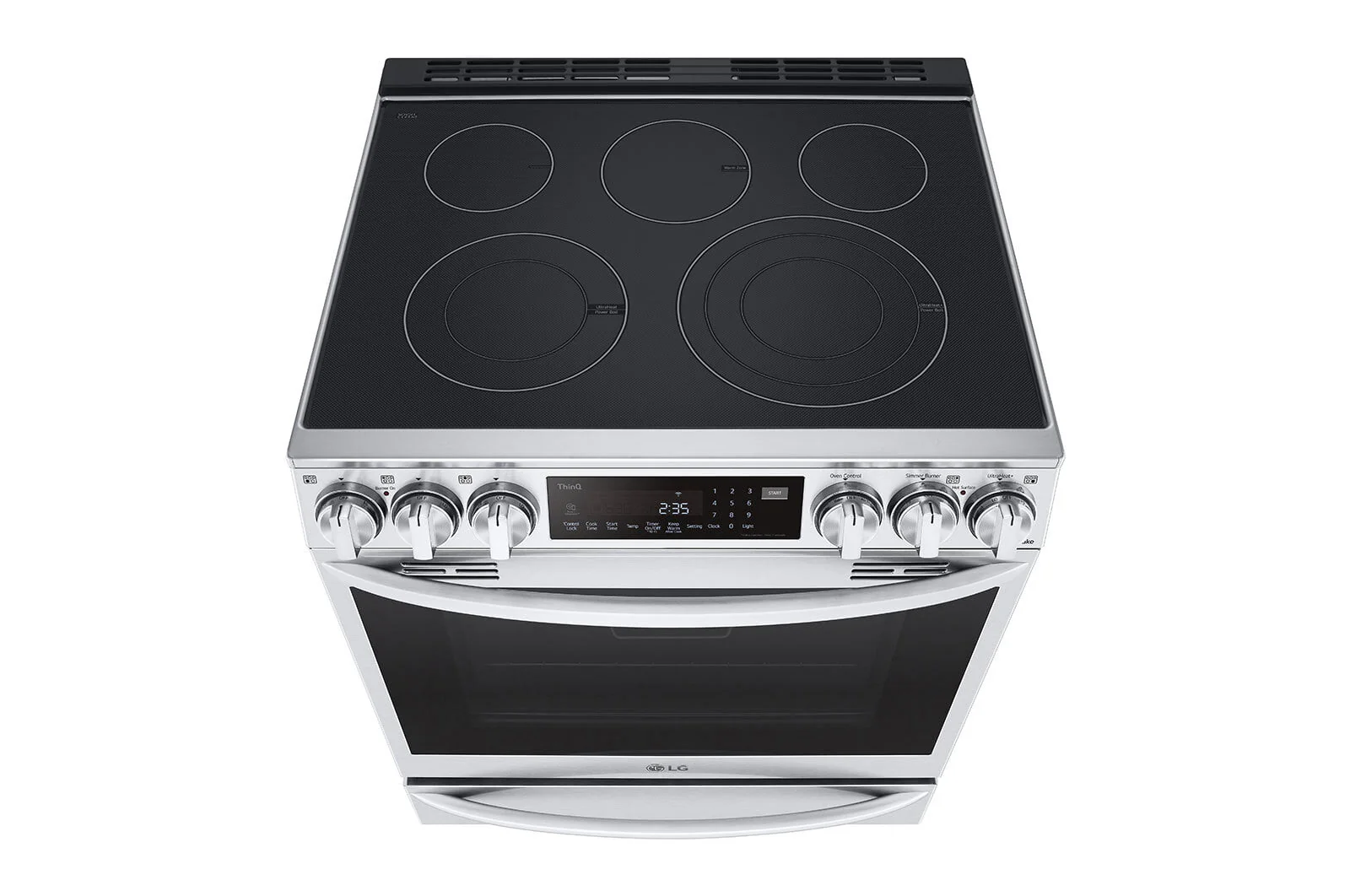 Lg LSEL6337F 6.3 Cu Ft. Smart Wi-Fi Enabled Probake Convection® Instaview® Electric Slide-In Range With Air Fry - Image 9