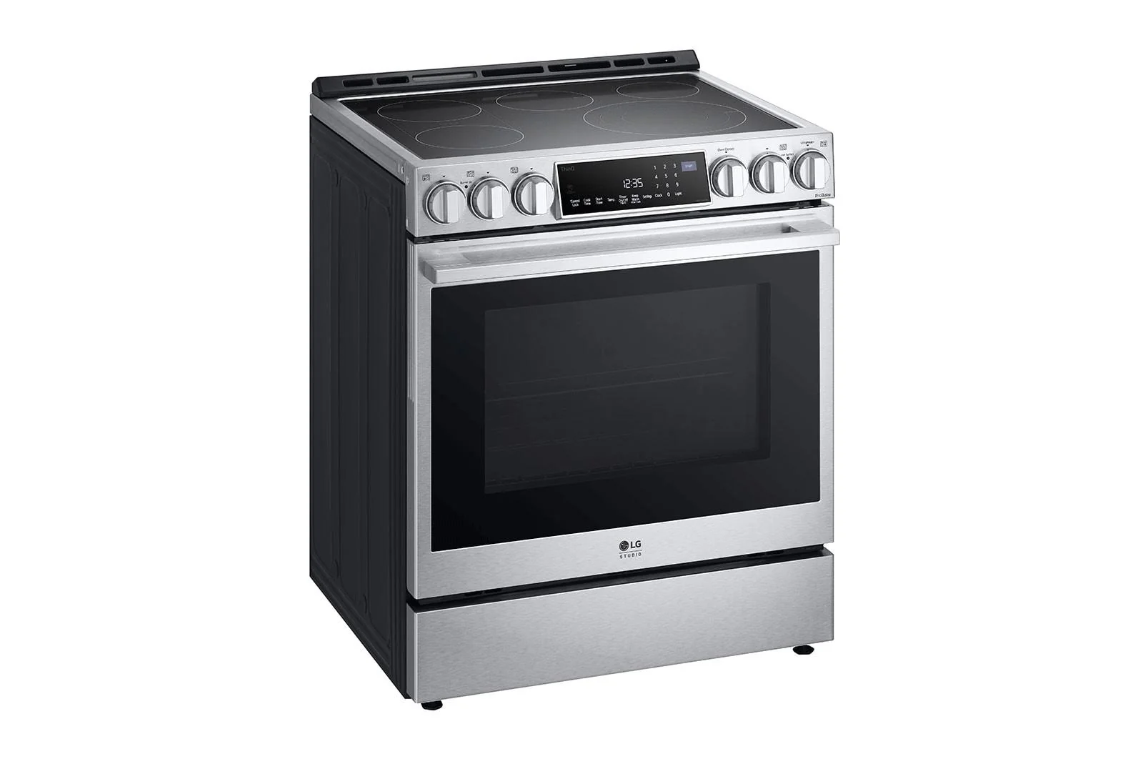 Lg LSES6338F Lg Studio 6.3 Cu. Ft. Instaview® Electric Slide-In Range With Probake Convection® And Air Fry - Image 2