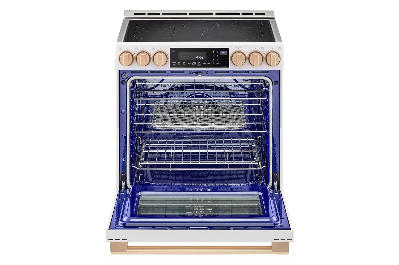 Lg LSES6338N Lg Studio 6.3 Cu. Ft. Instaview® Electric Slide-In Range With Probake Convection® And Air Fry - Image 4