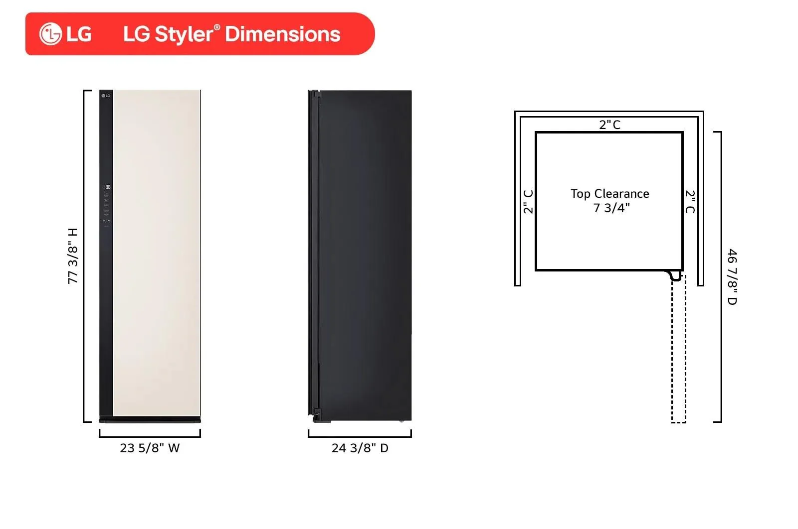 Lg SC5MAR4G Lg Styler® Smart Steam Closet With Dual Truesteam® Technology And Dynamic Movinghanger™ - Image 9