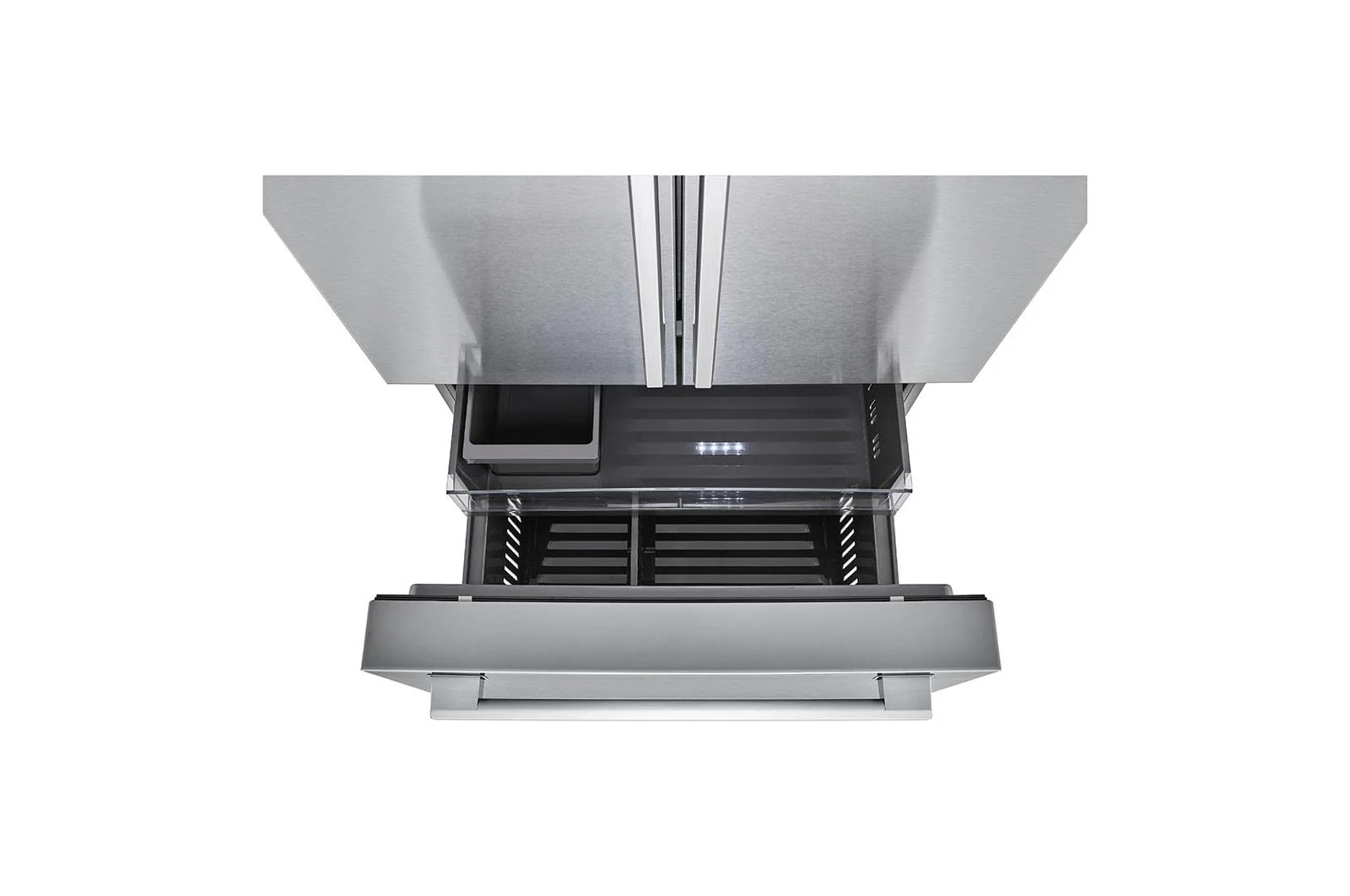 Lg SRFB27S3 Lg Studio 27 Cu. Ft. Smart Counter-Depth Max™ French Door Refrigerator - Image 5