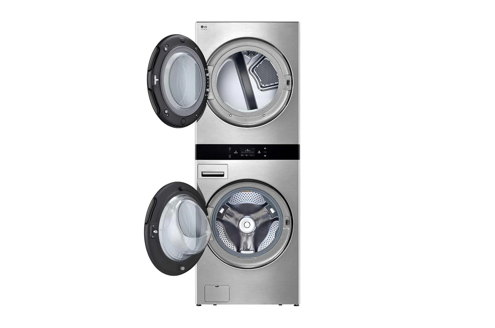 Lg SWWE50N3 Lg Studio Washtower™ Smart Front Load 5.0 Cu. Ft. Washer And 7.4 Cu. Ft. Electric Dryer With Center Control™ - Image 2