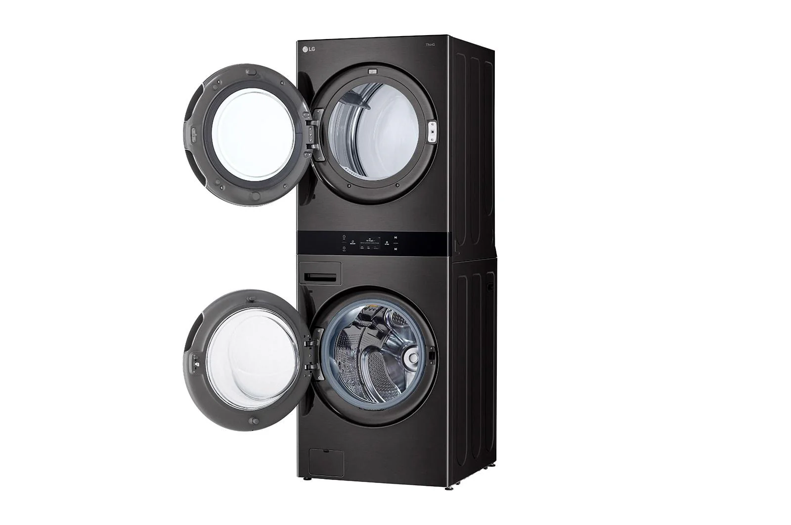 Lg WKGX301HBA Single Unit Front Load Lg Washtower™ With Center Control® 5.0 Cu.Ft. Washer & 7.4 Cu.Ft. Gas Dryer - Image 2