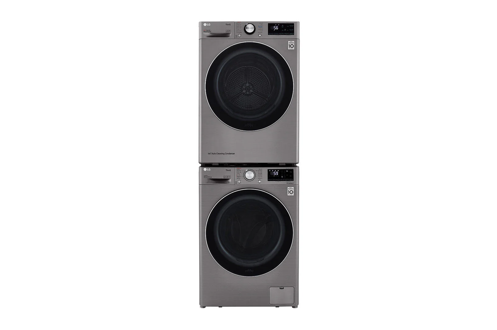 Lg WM1455HVA 2.4 Cu.Ft. Smart Wi-Fi Enabled Compact Front Load Washer With Built-In Intelligence - Image 10