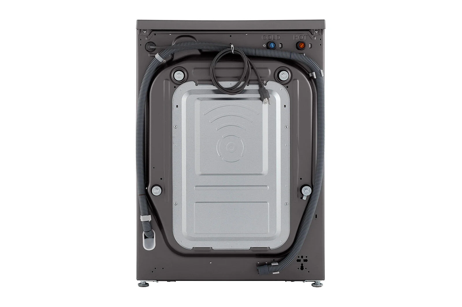 Lg WM1455HVA 2.4 Cu.Ft. Smart Wi-Fi Enabled Compact Front Load Washer With Built-In Intelligence - Image 11