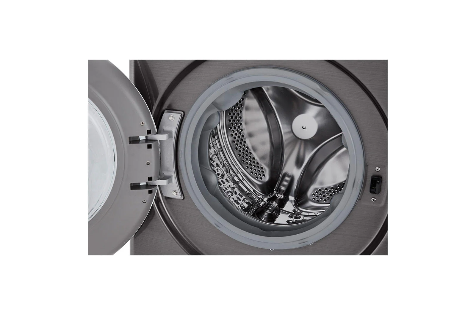 Lg WM1455HVA 2.4 Cu.Ft. Smart Wi-Fi Enabled Compact Front Load Washer With Built-In Intelligence - Image 6