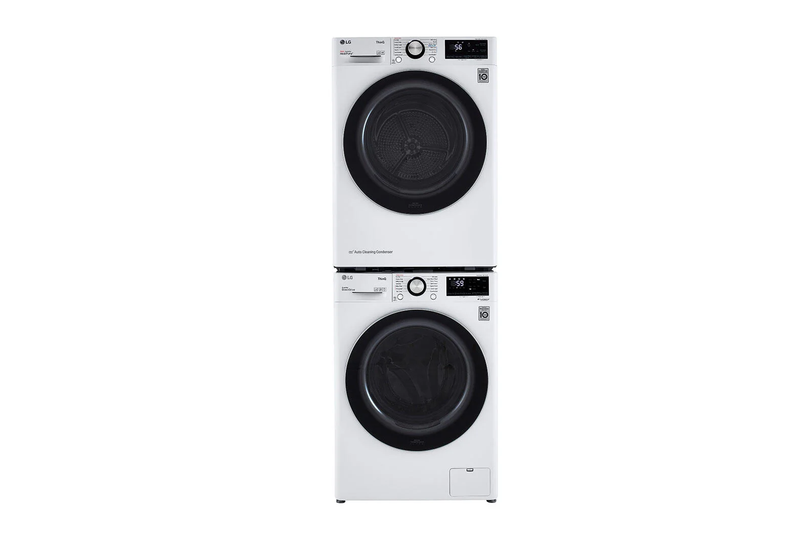 Lg WM1455HWA 2.4 Cu.Ft. Smart Wi-Fi Enabled Compact Front Load Washer With Built-In Intelligence - Image 10