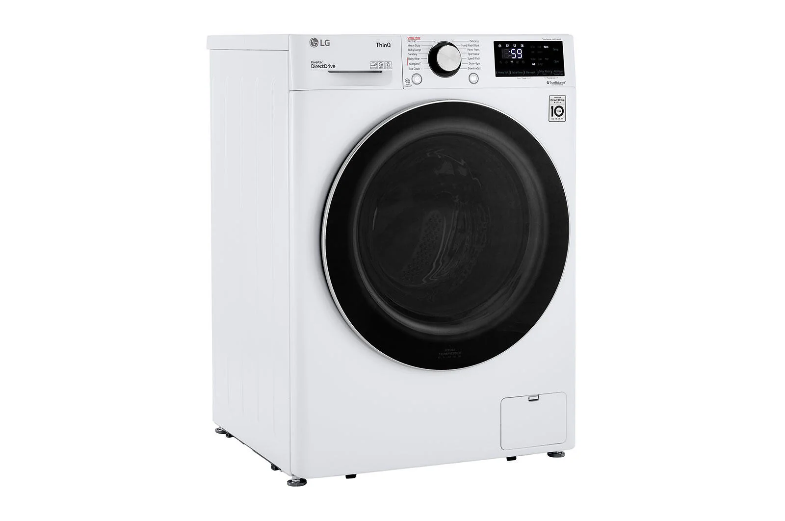 Lg WM1455HWA 2.4 Cu.Ft. Smart Wi-Fi Enabled Compact Front Load Washer With Built-In Intelligence - Image 3