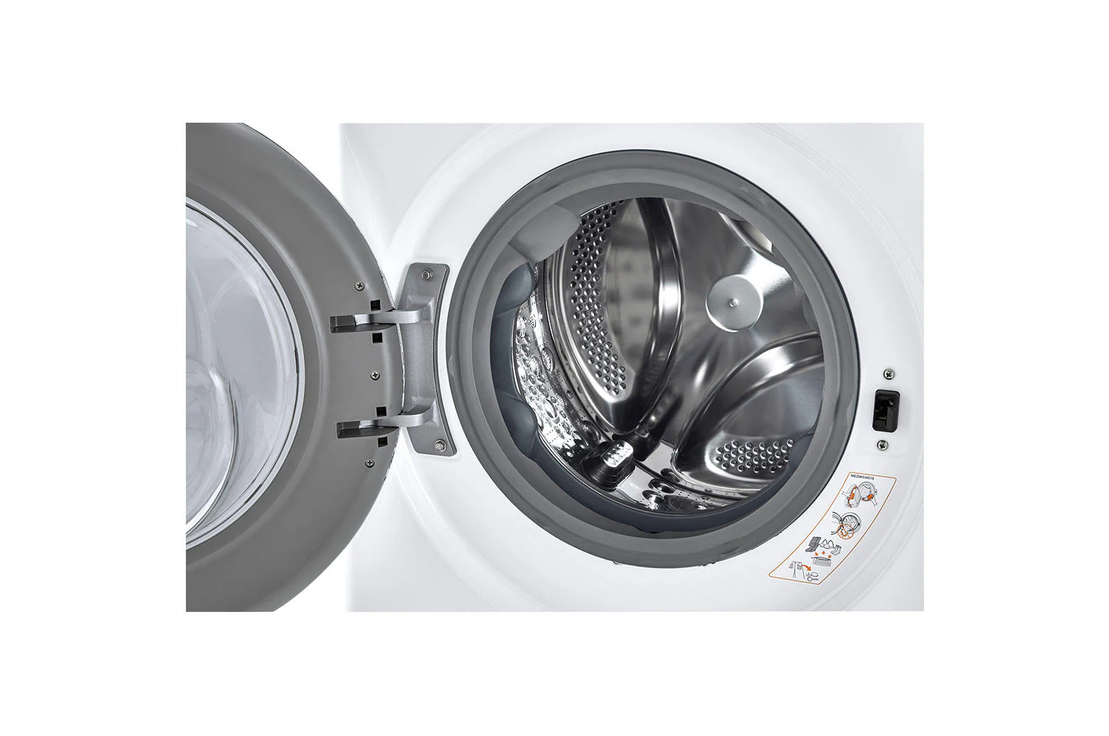 Lg WM1455HWA 2.4 Cu.Ft. Smart Wi-Fi Enabled Compact Front Load Washer With Built-In Intelligence - Image 6
