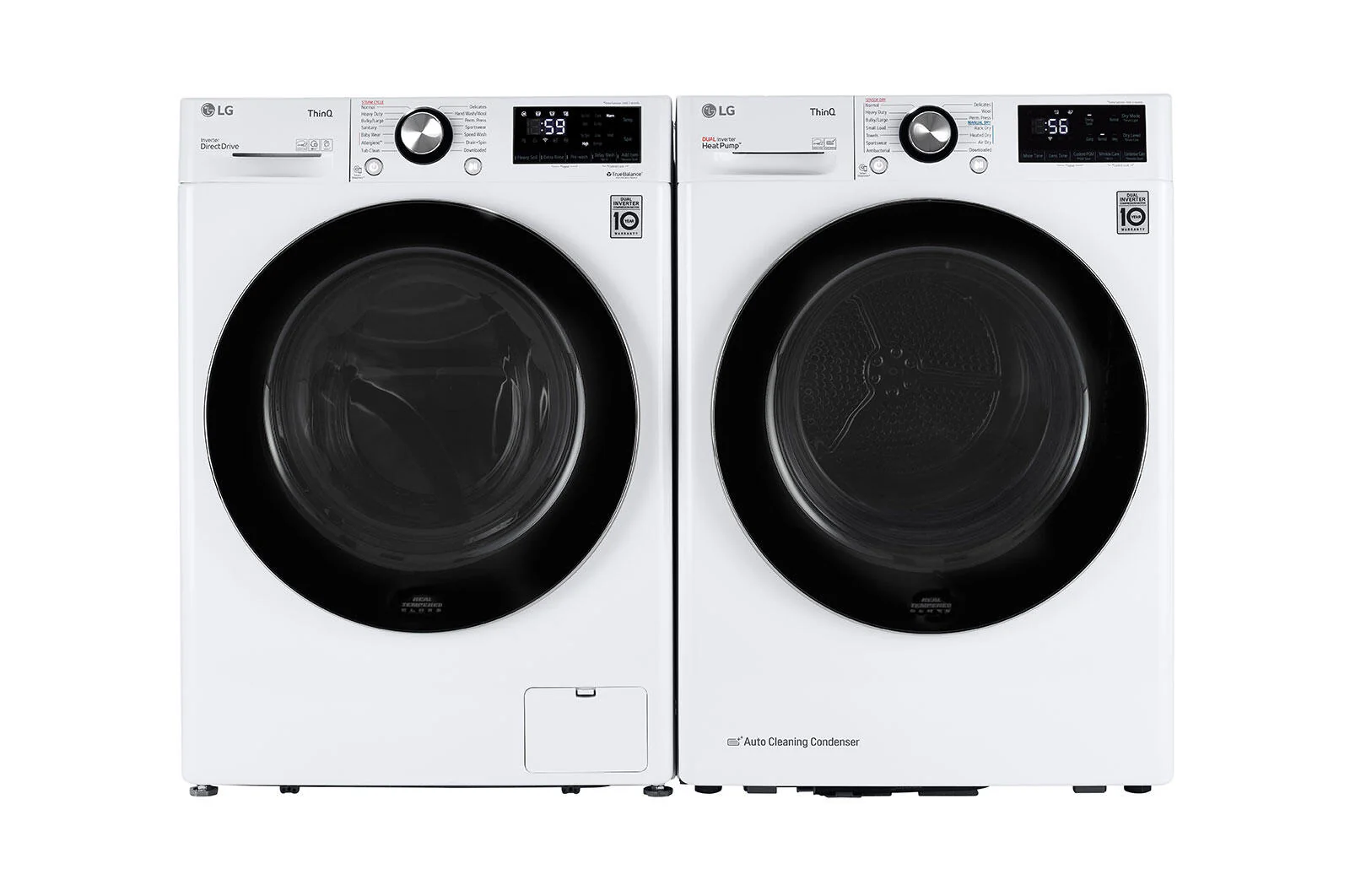 Lg WM1455HWA 2.4 Cu.Ft. Smart Wi-Fi Enabled Compact Front Load Washer With Built-In Intelligence - Image 9