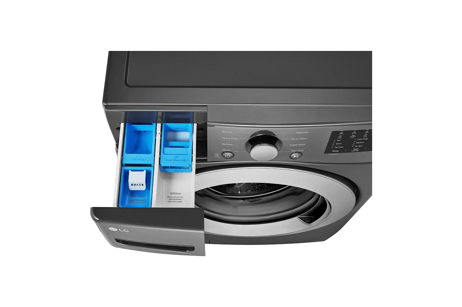 Lg WM3470CM 5.0 Cu. Ft. Mega Capacity Front Load Washer - Image 6