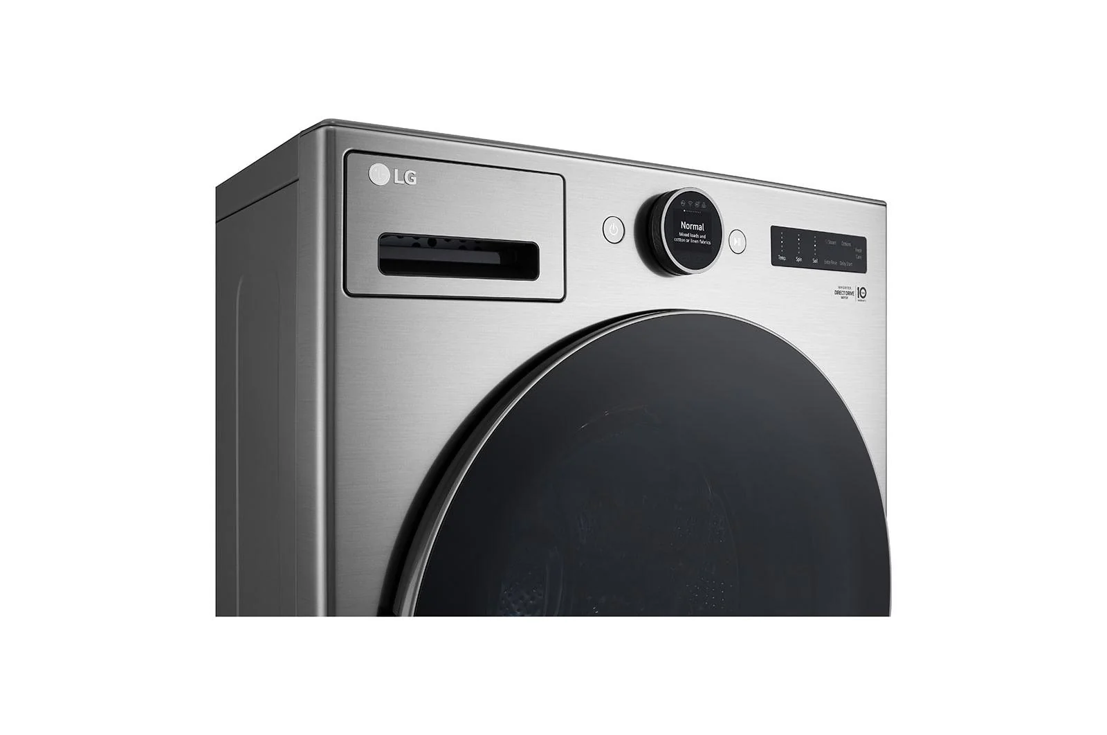 Lg WM5500HVA 4.5 Cu. Ft. Capacity Smart Front Load Energy Star Washer With Turbowash® 360(Degree) And Ai Dd® Built-In Intelligence - Image 8