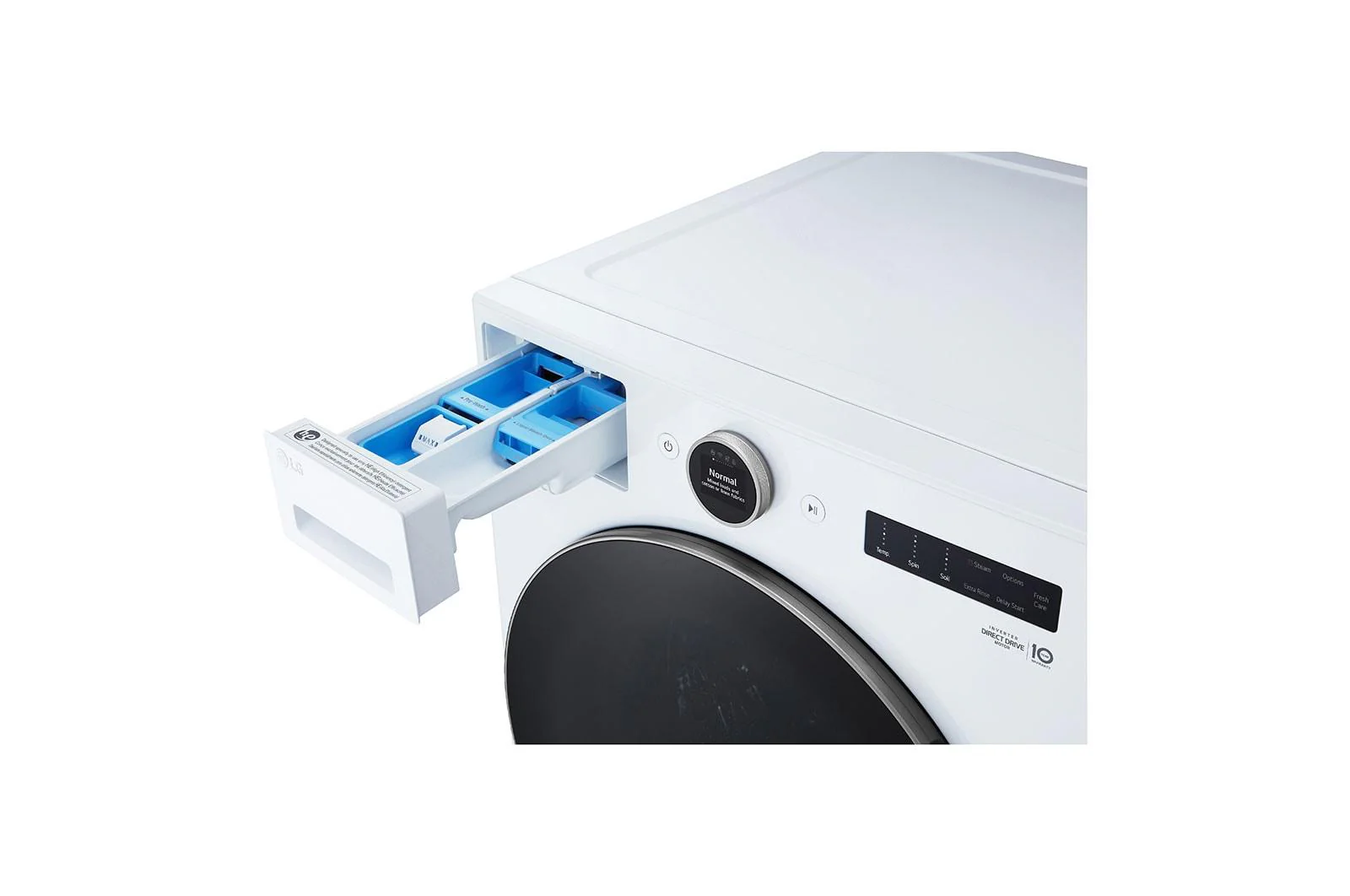Lg WM5500HWA 4.5 Cu. Ft. Capacity Smart Front Load Energy Star Washer With Turbowash® 360(Degree) And Ai Dd® Built-In Intelligence - Image 9