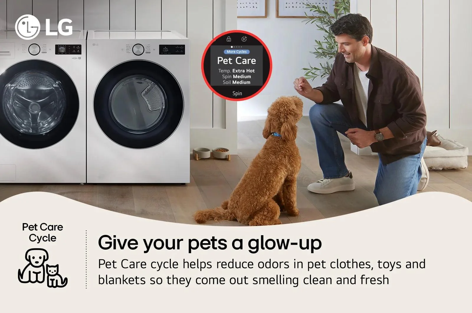 Lg WM5800HAA 5.0 Cu. Ft. Mega Capacity Smart Front Load Washer With Turbowash® 360(Degree), Ai Sensing And Hybrid Electronic Controls With Lcd Display - Image 6