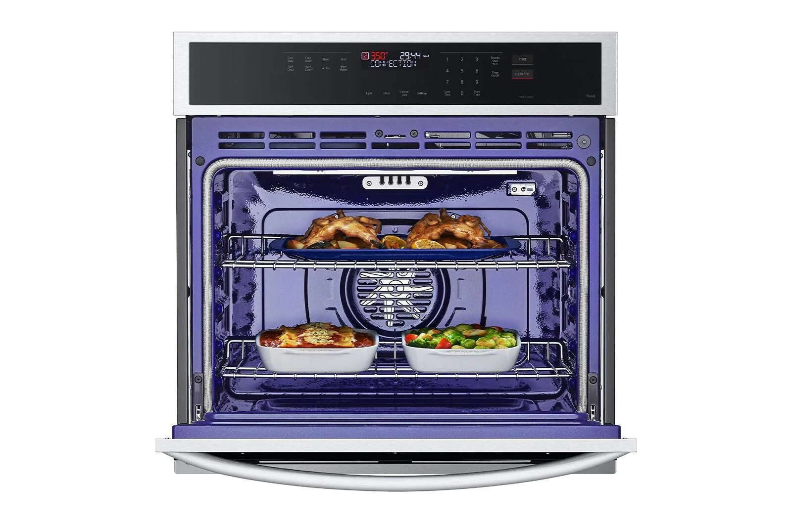 Lg WSEP4723F 4.7 Cu. Ft. Smart Wall Oven With Convection And Air Fry - Image 5