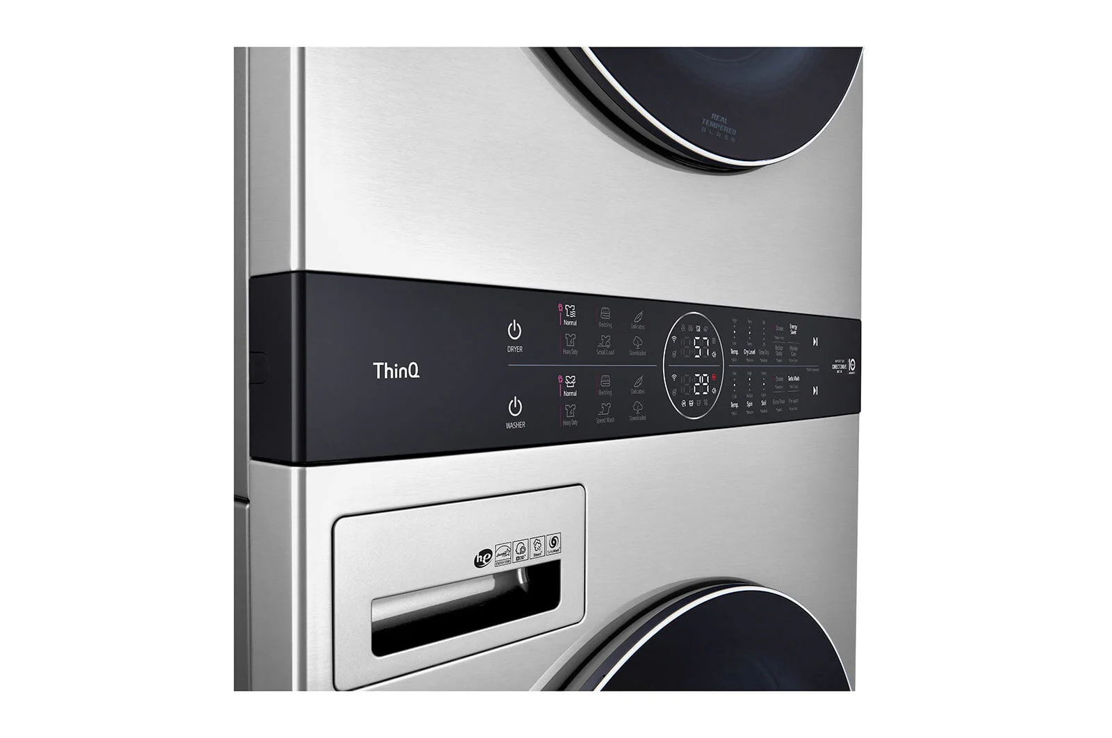 Lg WSGX201HNA Lg Studio Single Unit Front Load Washtower™ With Center Control™ 5.0 Cu. Ft. Washer And 7.4 Cu. Ft. Gas Dryer - Image 8