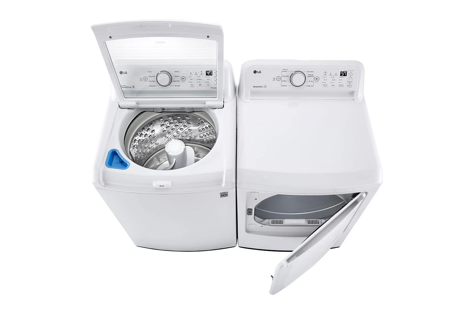 Lg WT7005CW 4.3 Cu. Ft. Mega Capacity Top Load Washer With 4-Way™ Agitator & Turbodrum™ Technology - Image 10