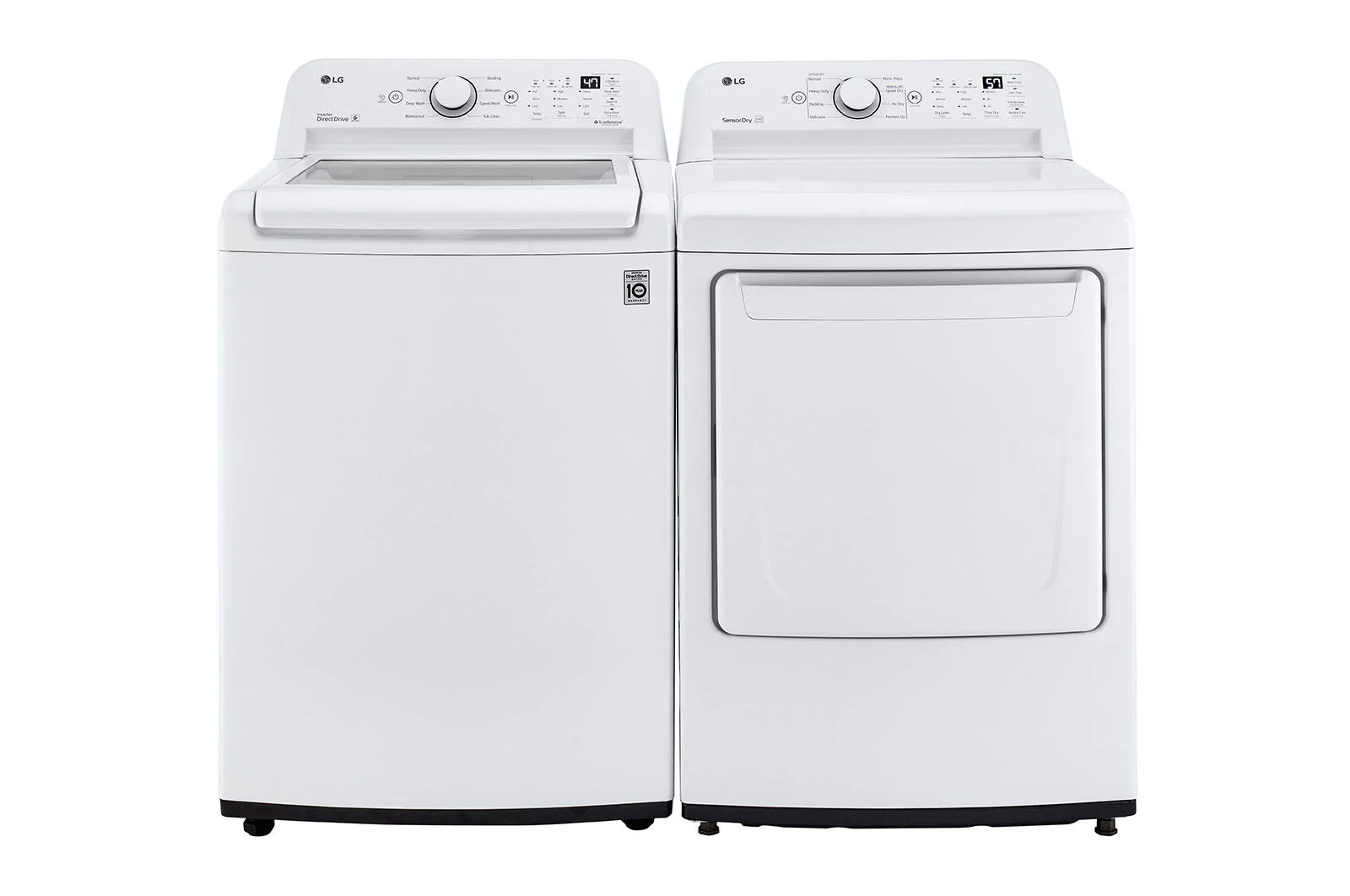 Lg WT7005CW 4.3 Cu. Ft. Mega Capacity Top Load Washer With 4-Way™ Agitator & Turbodrum™ Technology - Image 9