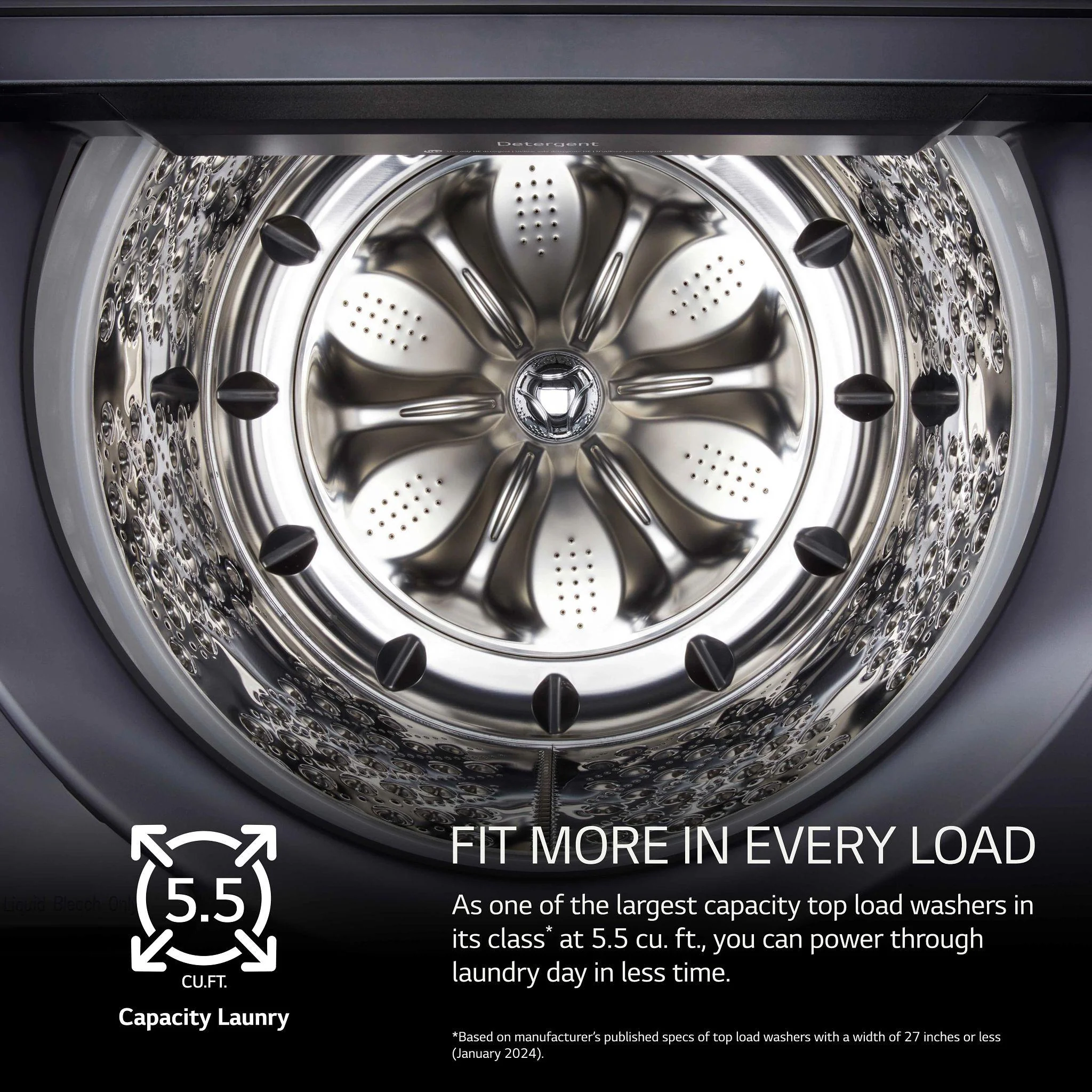 Lg WT8400CB 5.5 Cu. Ft. Mega Capacity Smart Top Load Washer With Easyunload™ & Ai Sensing - Image 24