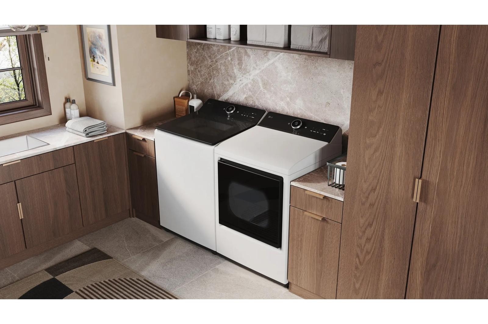 Lg WT8600CW 5.5 Cu.Ft. Mega Capacity Top Load Washer With Turbowash™ Washer With Steam, Ezdipense, Wi-Fi Connectivity, White - Image 28
