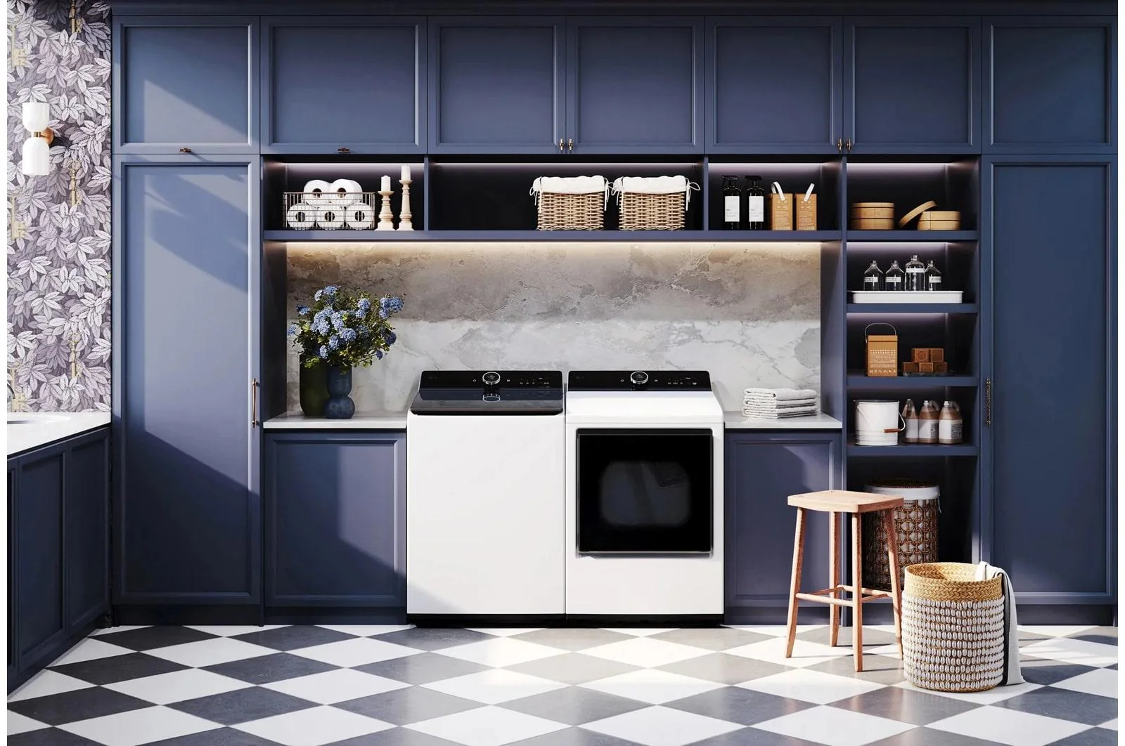 Lg WT8600CW 5.5 Cu.Ft. Mega Capacity Top Load Washer With Turbowash™ Washer With Steam, Ezdipense, Wi-Fi Connectivity, White - Image 29