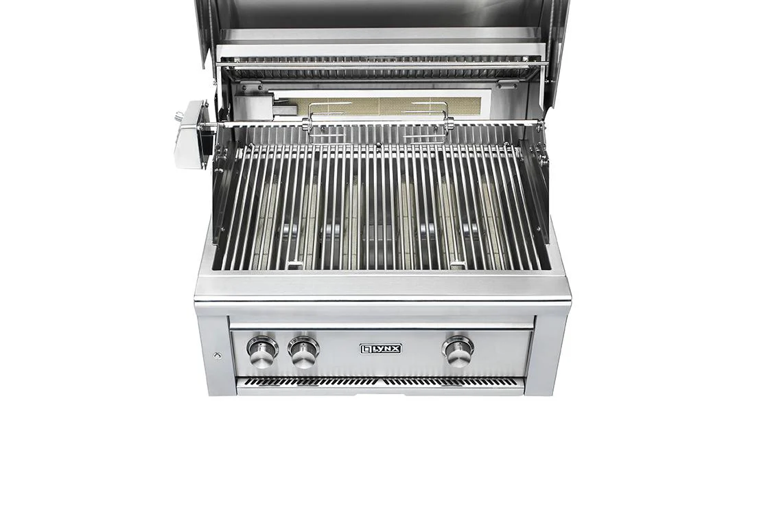 Lynx L30ATRSILP 30" Built-In Grill - All Trident™ W/Rotisserie - Sierra - Image 5