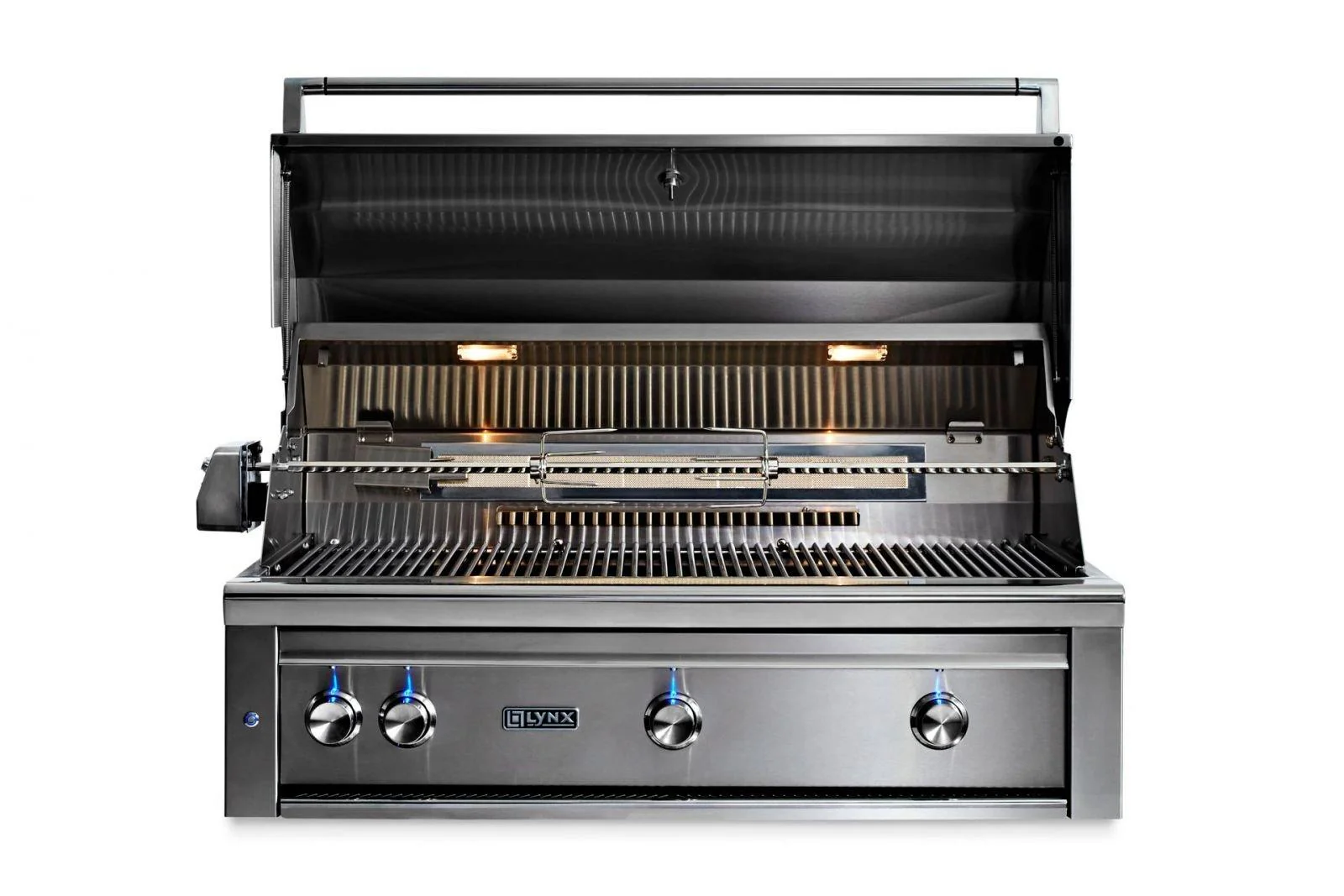 Lynx L42TRPBLP 42" Built-In Grill - 1 Trident™ W/ Rotisserie - Pacific Blue - Image 3