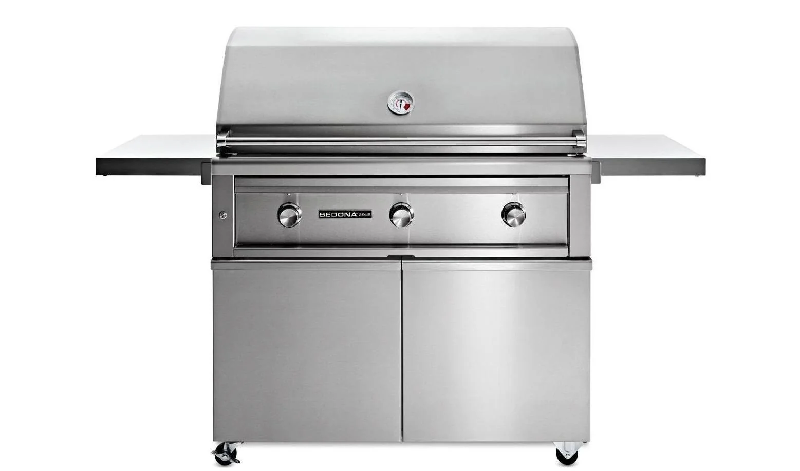 Lynx L701PSFNG 42" Sedona Freestanding Grill And Cart With 1 Prosear Infrared Burner And 2 Stainless Steel Burners (L701Psf)