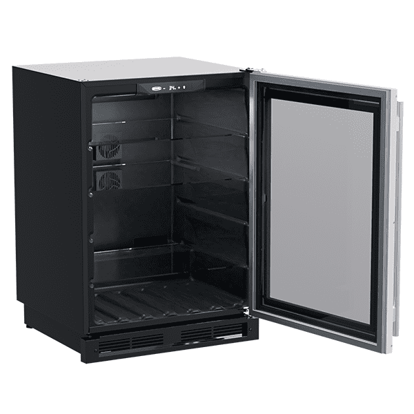 Marvel MLBV024SG01B 24-In Built-In High-Capacity Beverage Center With Door Style - Stainless Steel Frame Glass - Image 2