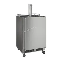Marvel MOKR224SSC1A 24-In Outdoor Mobile Dispenser With Single Wine & Beverage Tap With Door Style - Stainless Steel, Dispenser Type - Single Wine