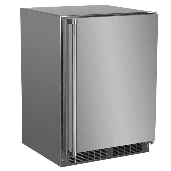 Marvel MORF224SS31A 24-In Outdoor Built-In Refrigerator Freezer (Ice Maker Accessory Kit Available) With Door Style - Stainless Steel