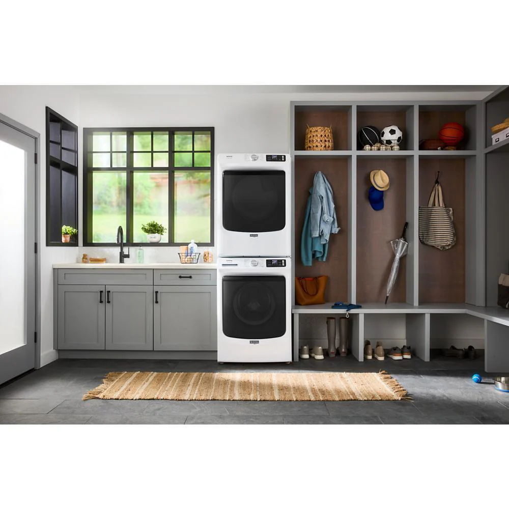 Maytag MED7020RW Smart Pet Pro Front Load Electric Dryer - 7.4 Cu. Ft. - Image 4
