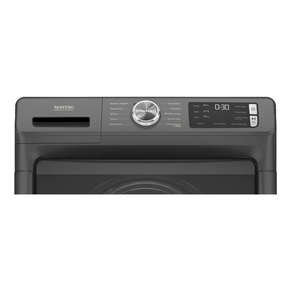 Maytag MHW5630MBK Front Load Washer With Extra Power And 12-Hr Fresh Spin™ Option - 5.2 Cu. Ft. - Image 3