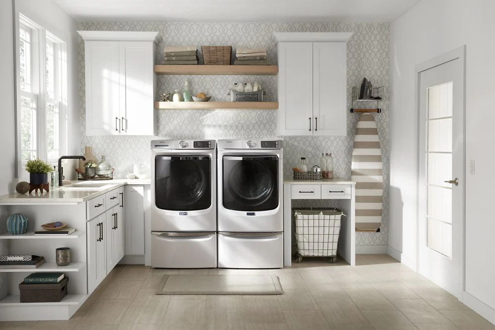 Maytag XHPC155XW 15.5" Pedestal For Front Load Washer And Dryer With Storage - Image 7